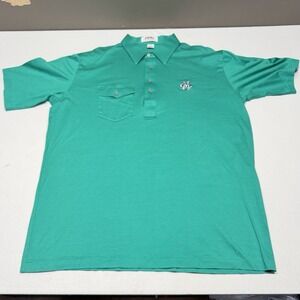 Vintage Ping By Karsten Green Golf Polo Shirt Men's XL Embroidered 100% Cotton